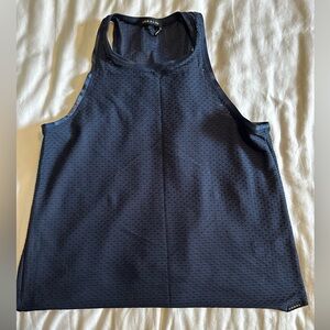 Koral - navy blue workout top